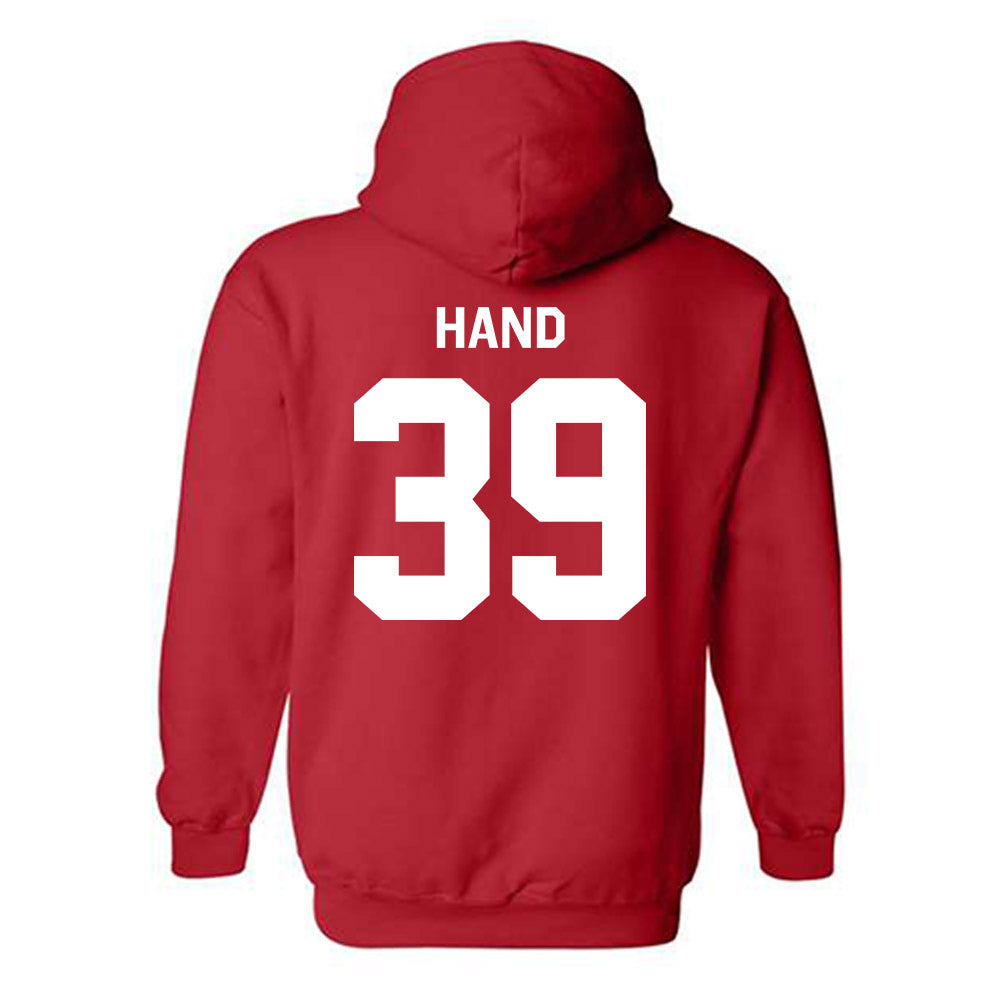 Texas Tech - NCAA Football : Jacob Hand - Classic Shersey Hooded Sweatshirt-3