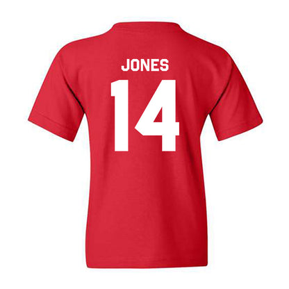 Texas Tech - NCAA Football : Bryson Jones - Classic Shersey Youth T-Shirt-1