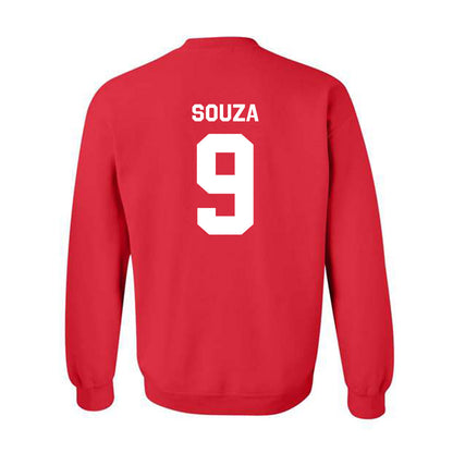 Texas Tech - NCAA Baseball : Jace Souza - Classic Shersey Crewneck Sweatshirt-1