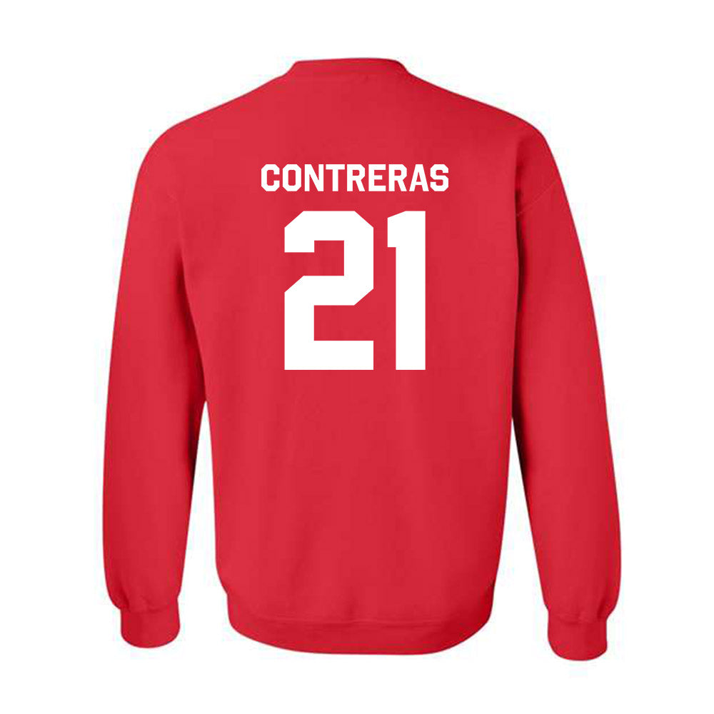 Texas Tech - NCAA Women's Volleyball : Emily Contreras - Classic Shersey Crewneck Sweatshirt-1