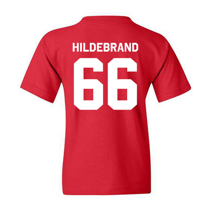 Texas Tech - NCAA Football : Jackson Hildebrand - Classic Shersey Youth T-Shirt-1