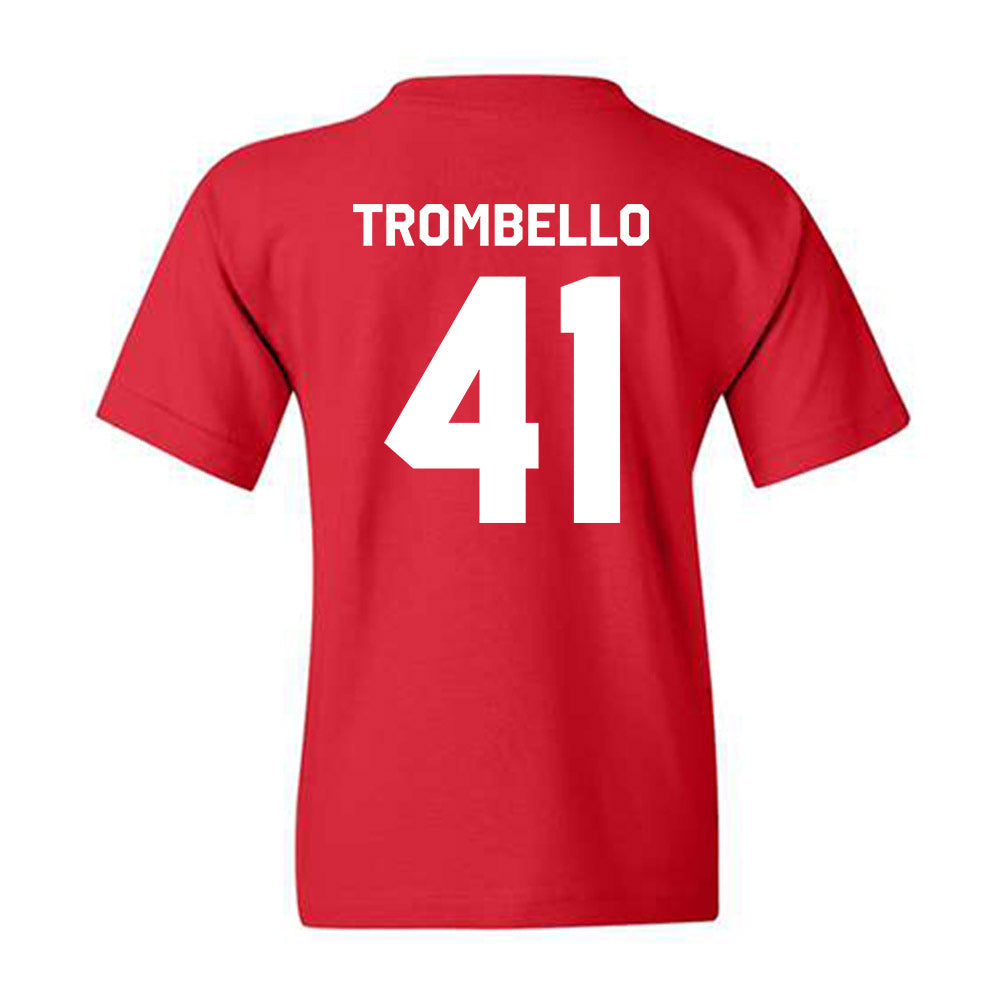 Texas Tech - NCAA Baseball : Brady Trombello - Classic Shersey Youth T-Shirt-1