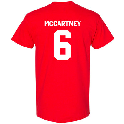 Texas Tech - NCAA Women's Soccer : Emilie McCartney - Classic Shersey T-Shirt-1