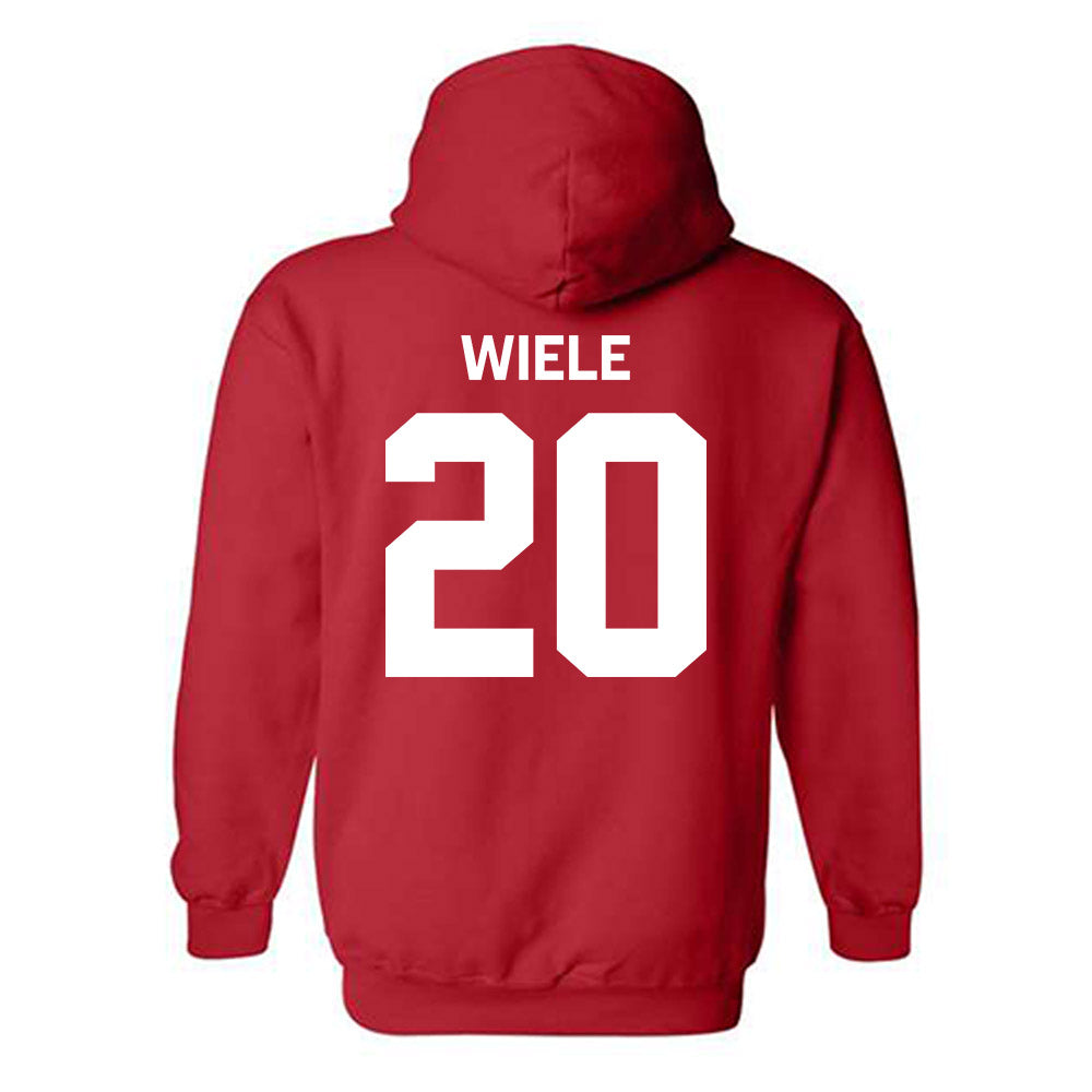 Texas Tech - NCAA Women's Soccer : Mia Wiele - Classic Shersey Hooded Sweatshirt-1