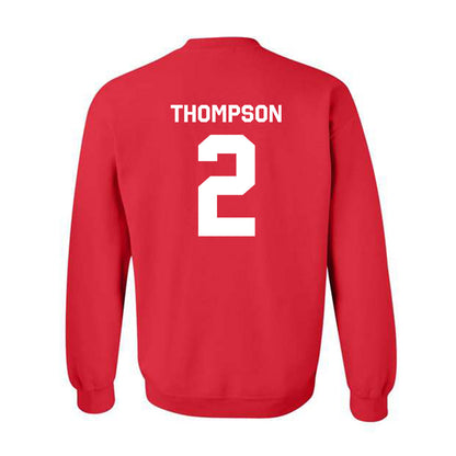 Texas Tech - NCAA Baseball : Kyeler Thompson - Classic Shersey Crewneck Sweatshirt-1