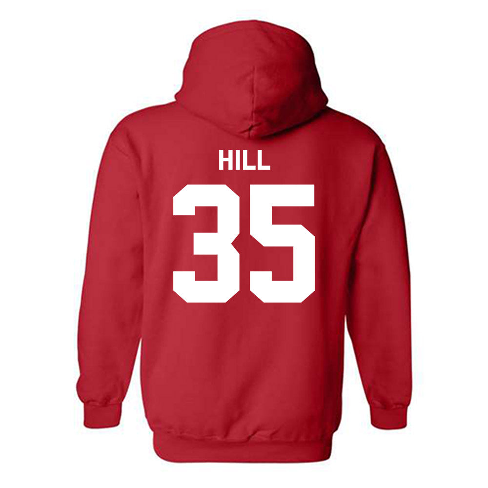 Texas Tech - NCAA Football : Adam Hill - Classic Shersey Hooded Sweatshirt-3