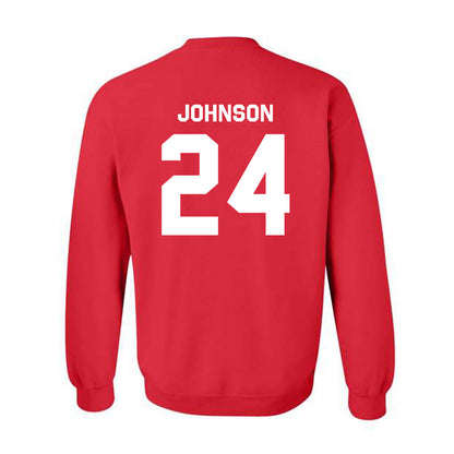 Texas Tech - NCAA Women's Volleyball : Ava Johnson - Classic Shersey Crewneck Sweatshirt-1