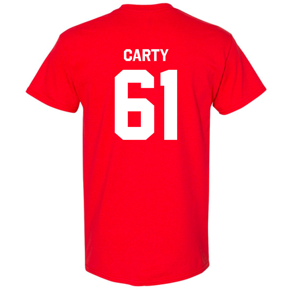 Texas Tech - NCAA Football : Connor Carty - Classic Shersey T-Shirt-1