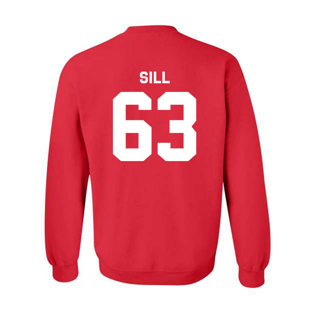 Texas Tech - NCAA Football : Daniel Sill - Classic Shersey Crewneck Sweatshirt-1