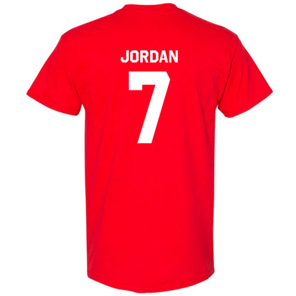 Texas Tech - NCAA Football : Brenden Jordan - Classic Shersey T-Shirt-1