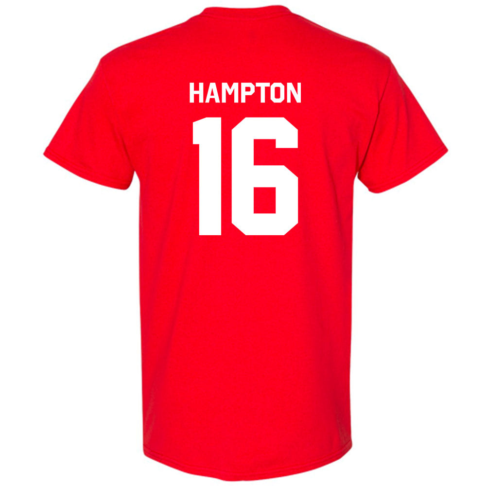 Texas Tech - NCAA Football : Ashton Hampton - Classic Shersey T-Shirt-1
