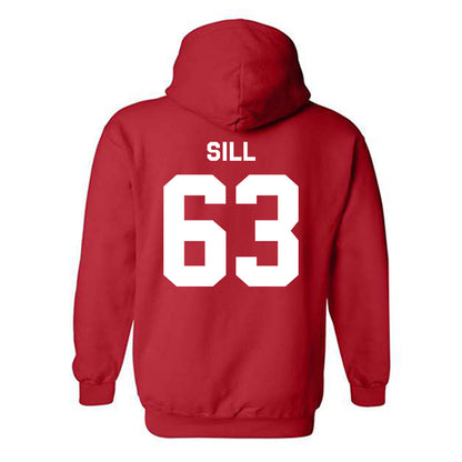 Texas Tech - NCAA Football : Daniel Sill - Classic Shersey Hooded Sweatshirt-1