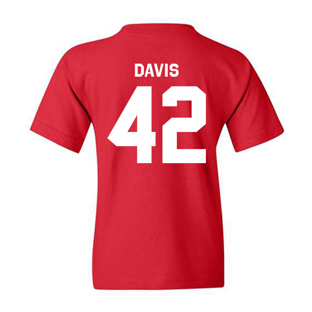 Texas Tech - NCAA Softball : Mihyia Davis - Classic Shersey Youth T-Shirt-1
