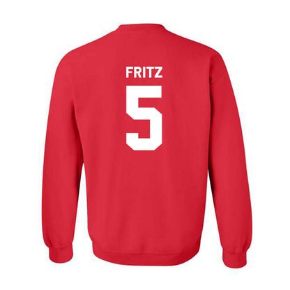Texas Tech - NCAA Women's Basketball : Denae Fritz - Classic Shersey Crewneck Sweatshirt-1
