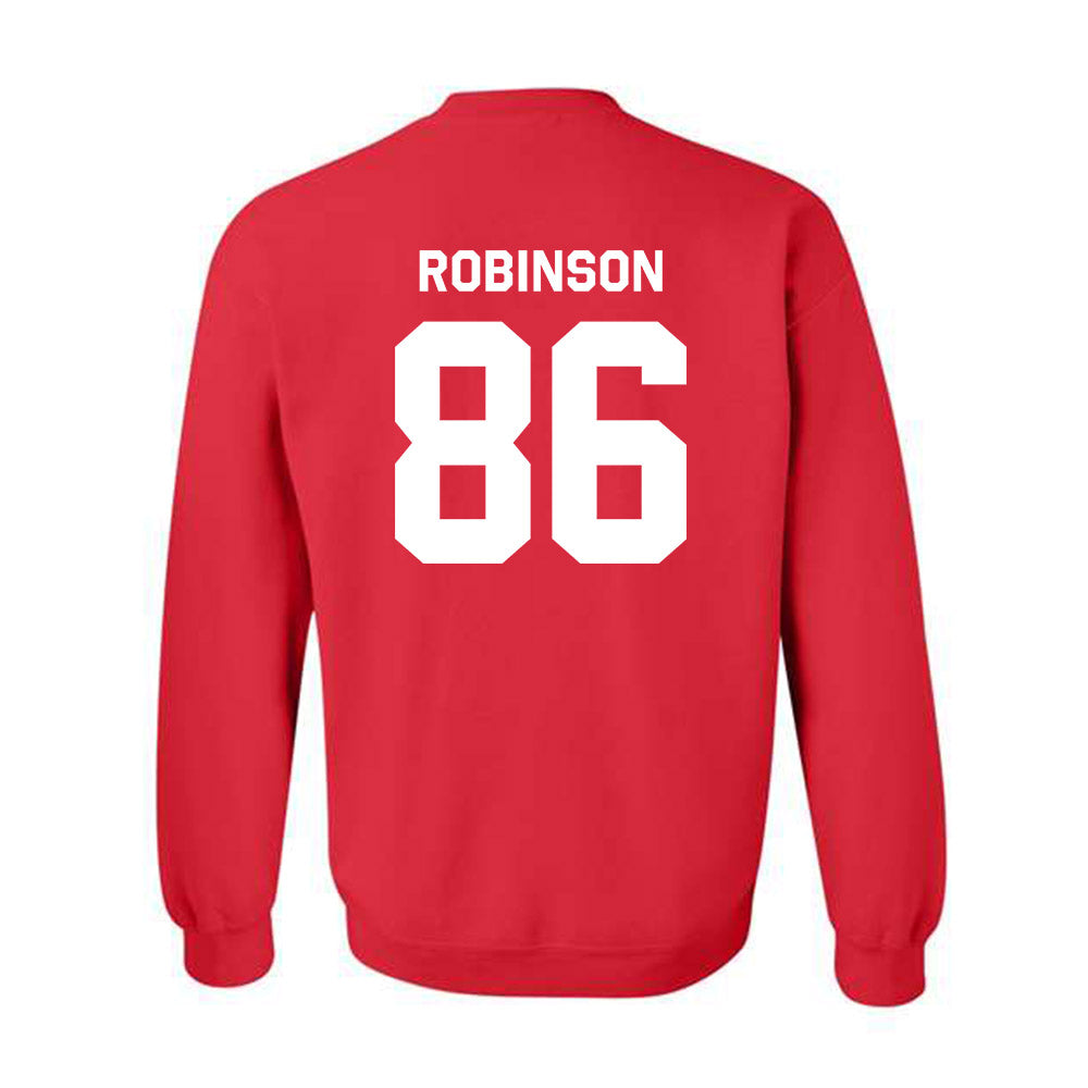 Texas Tech - NCAA Football : Sean Robinson - Classic Shersey Crewneck Sweatshirt-1