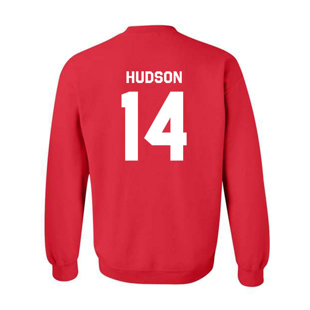 Texas Tech - NCAA Football : Micah Hudson - Classic Shersey Crewneck Sweatshirt-1