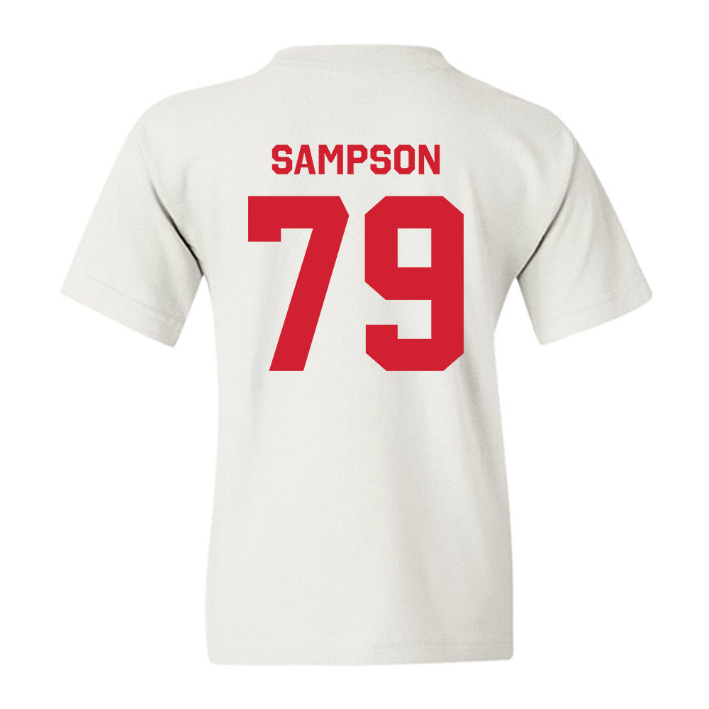 Texas Tech - NCAA Football : Howard Sampson - Classic Shersey Youth T-Shirt-1