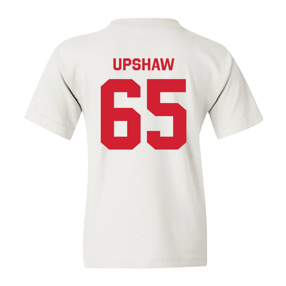 Texas Tech - NCAA Football : Danthis Upshaw - Classic Shersey Youth T-Shirt-1