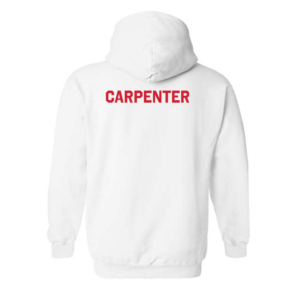 Texas Tech - NCAA Football : Jett Carpenter - Classic Shersey Hooded Sweatshirt-1