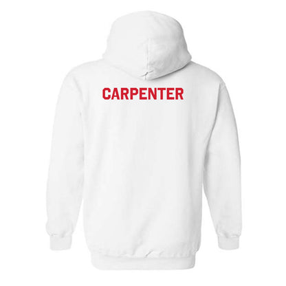 Texas Tech - NCAA Football : Jett Carpenter - Classic Shersey Hooded Sweatshirt-1