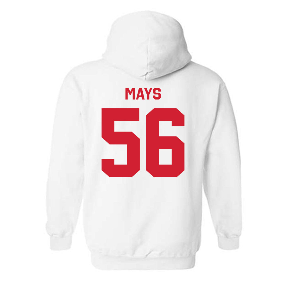 Texas Tech - NCAA Football : Jerald Mays - Classic Shersey Hooded Sweatshirt-1