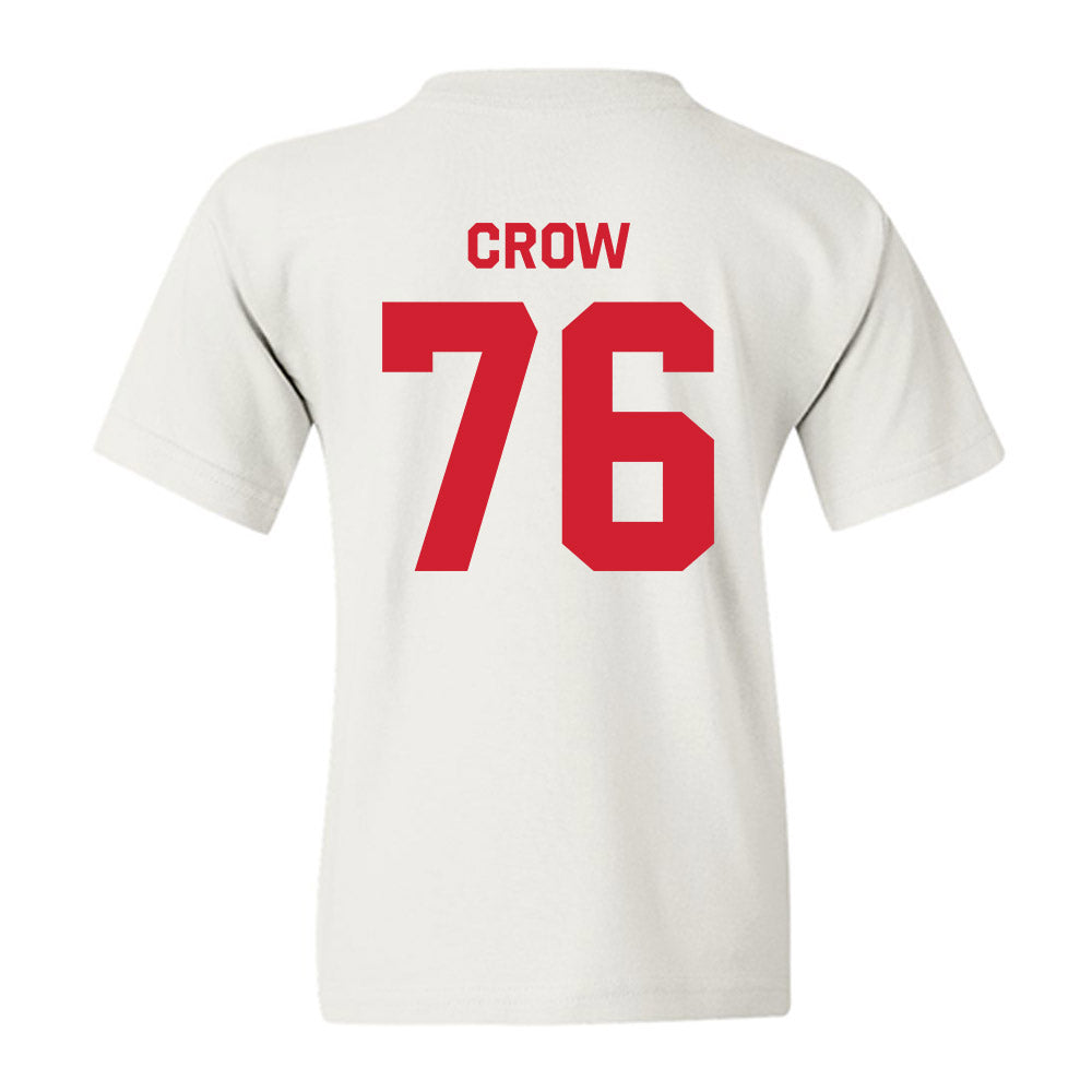 Texas Tech - NCAA Football : Jacob Crow - Classic Shersey Youth T-Shirt-1