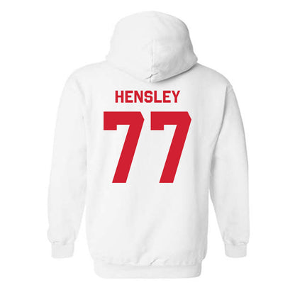 Texas Tech - NCAA Softball : Timber Hensley - Classic Shersey Hooded Sweatshirt-1