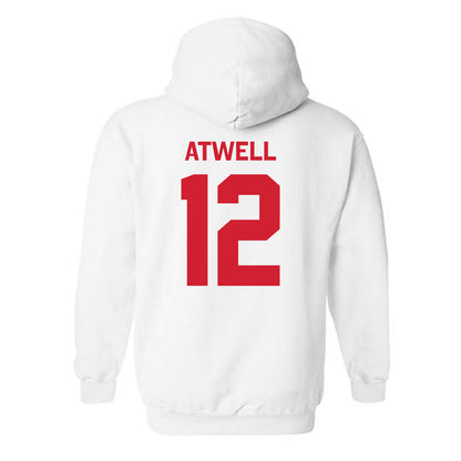 Texas Tech - NCAA Men's Basketball : Donovan Atwell - Classic Shersey Hooded Sweatshirt-1