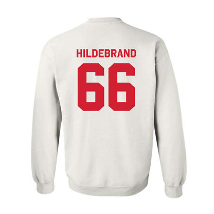 Texas Tech - NCAA Football : Jackson Hildebrand - Classic Shersey Crewneck Sweatshirt-1