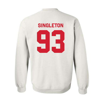 Texas Tech - NCAA Football : Dylan Singleton - Classic Shersey Crewneck Sweatshirt-1