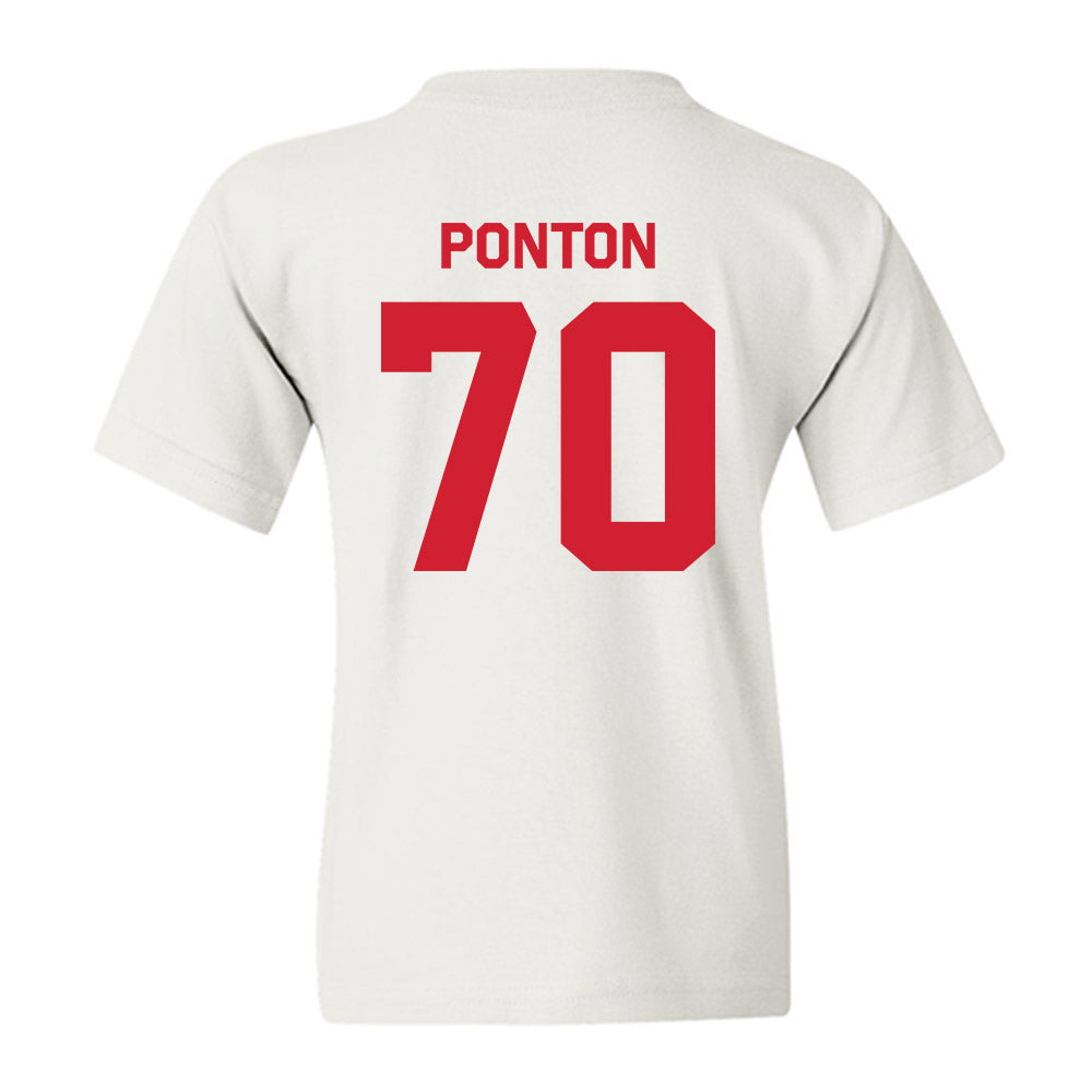 Texas Tech - NCAA Football : Jacob Ponton - Classic Shersey Youth T-Shirt-1