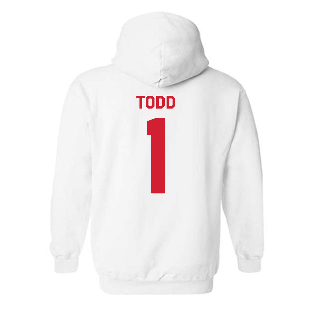 Texas Tech - NCAA Women's Soccer : Adelyn Todd - Classic Shersey Hooded Sweatshirt-1
