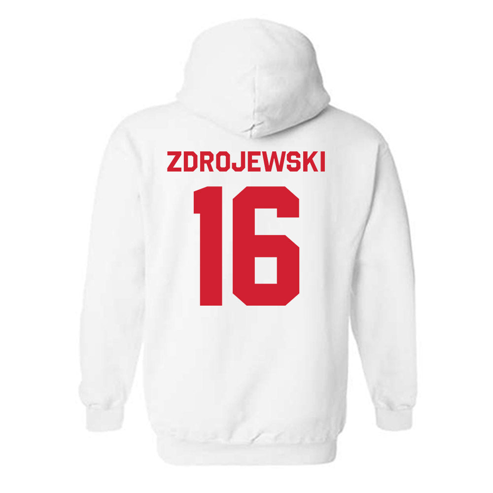 Texas Tech - NCAA Women's Soccer : Taylor Zdrojewski - Classic Shersey Hooded Sweatshirt-1