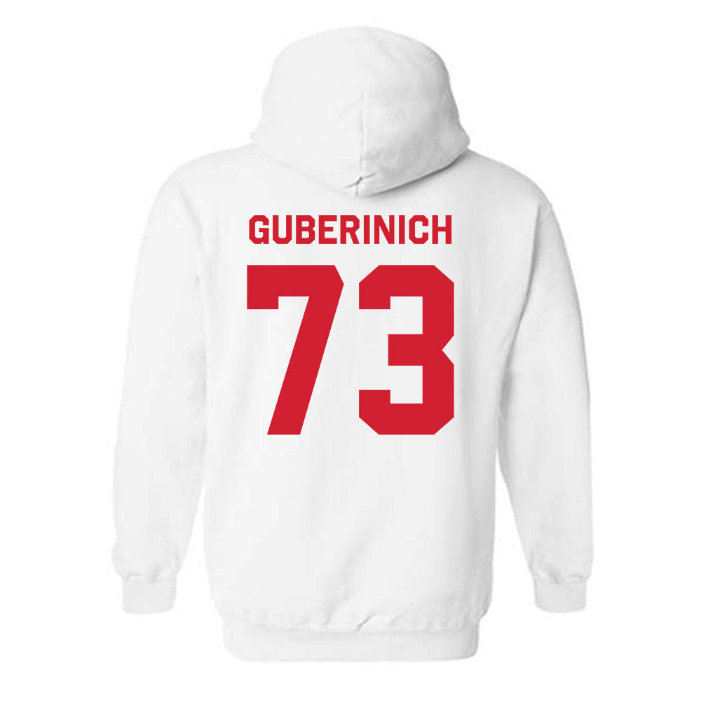 Texas Tech - NCAA Football : Danilo Guberinich - Classic Shersey Hooded Sweatshirt-1