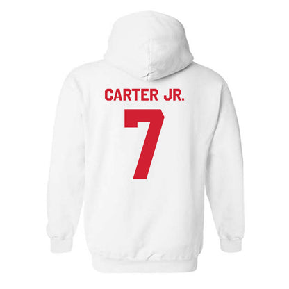 Texas Tech - NCAA Football : Terrance Carter Jr. - Classic Shersey Hooded Sweatshirt-1