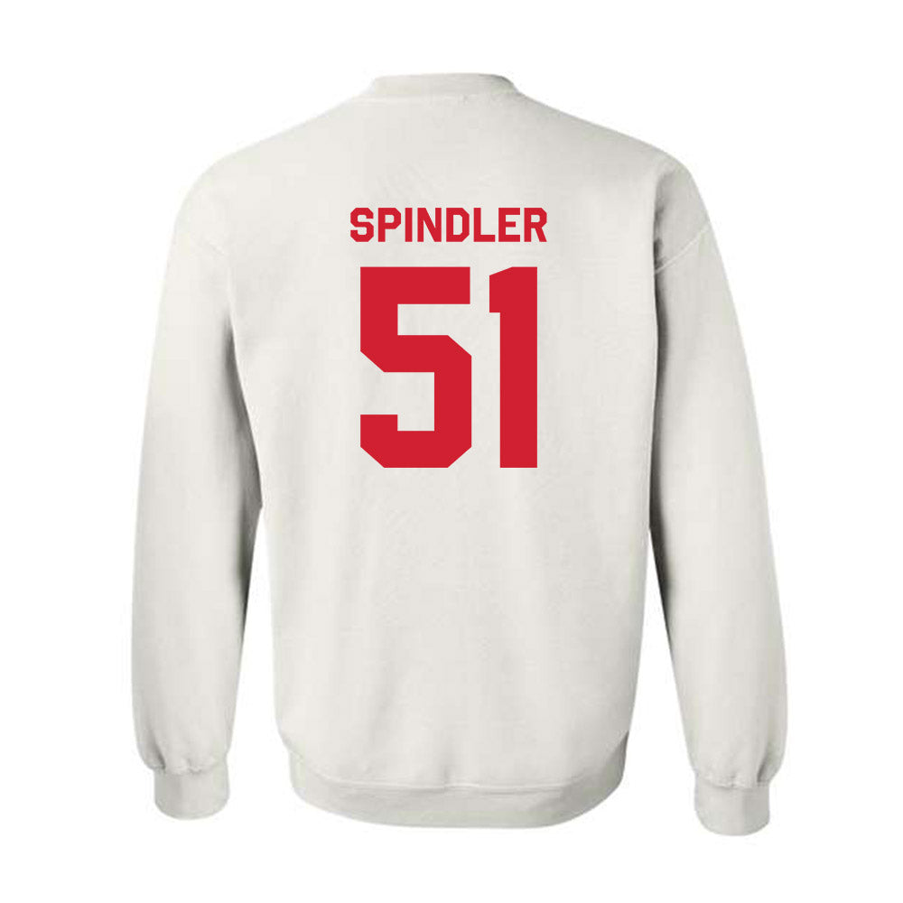 Texas Tech - NCAA Baseball : Jake Spindler - Classic Shersey Crewneck Sweatshirt-1