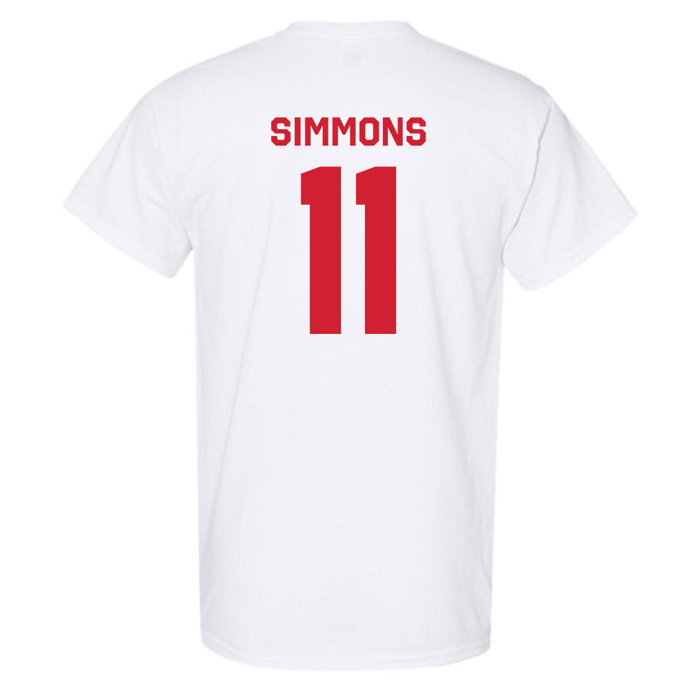 Texas Tech - NCAA Football : Malcolm Simmons - Classic Shersey T-Shirt-1