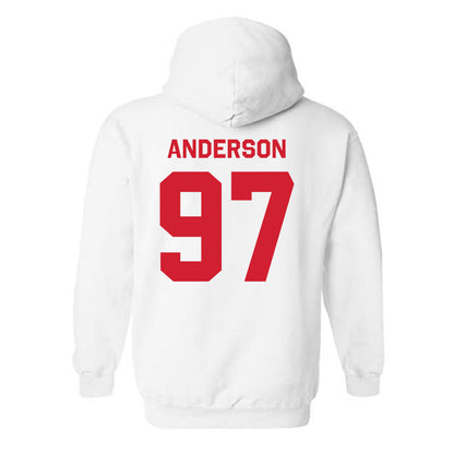 Texas Tech - NCAA Football : Charles Anderson - Classic Shersey Hooded Sweatshirt-1