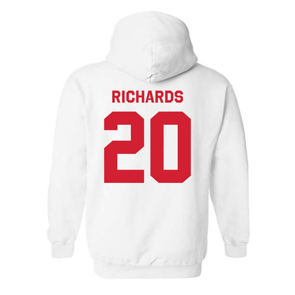 Texas Tech - NCAA Softball : Mia Richards - Classic Shersey Hooded Sweatshirt-1