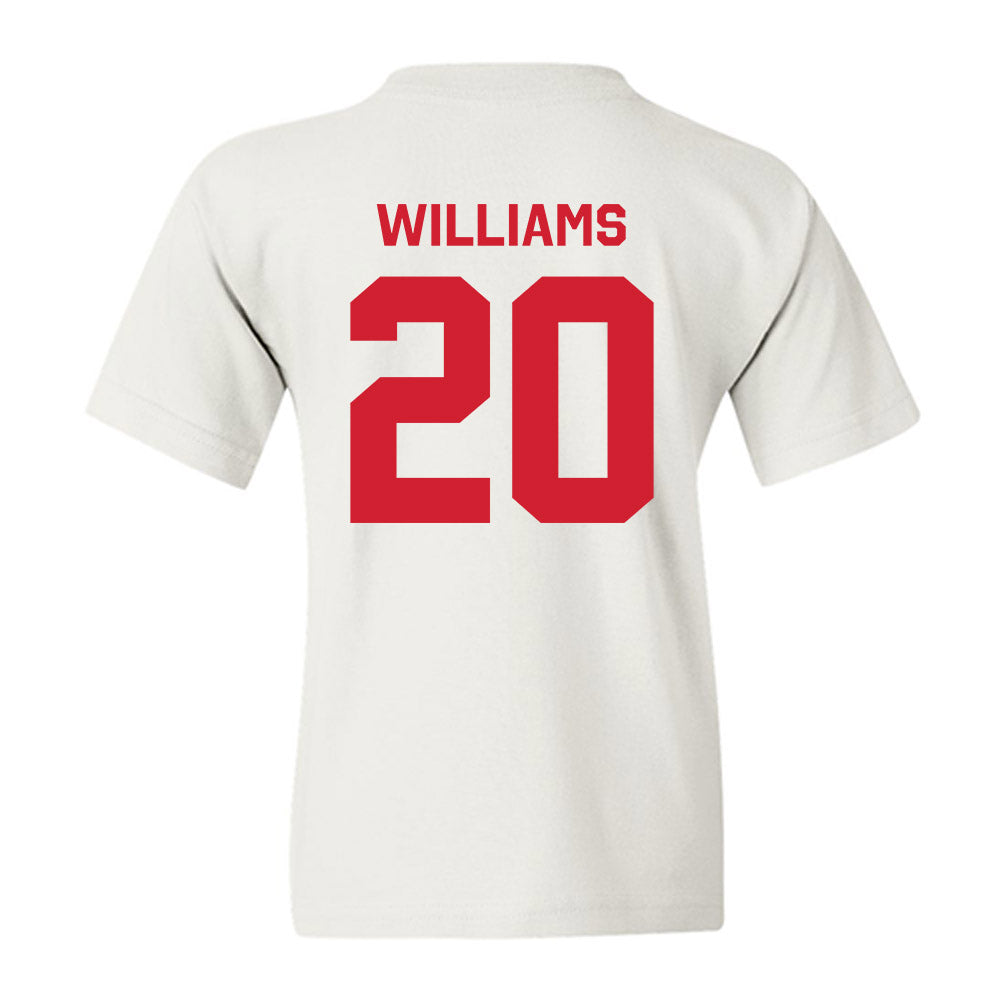 Texas Tech - NCAA Football : J'koby Williams - Classic Shersey Youth T-Shirt-1