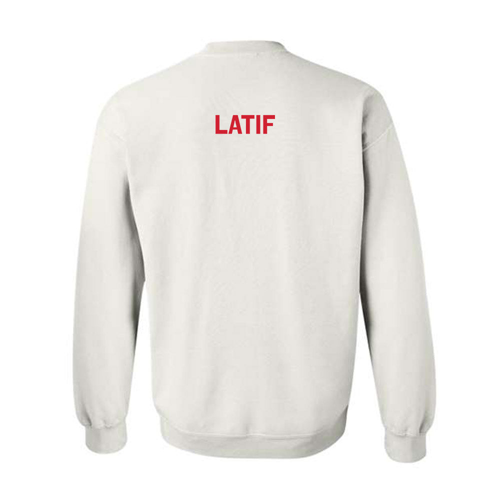 Texas Tech - NCAA Men's Track & Field : Zaid Latif - Classic Shersey Crewneck Sweatshirt-1