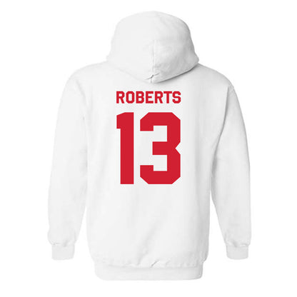 Texas Tech - NCAA Football : Ben Roberts - Classic Shersey Hooded Sweatshirt-1