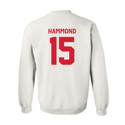 Texas Tech - NCAA Football : William Hammond - Classic Shersey Crewneck Sweatshirt-1