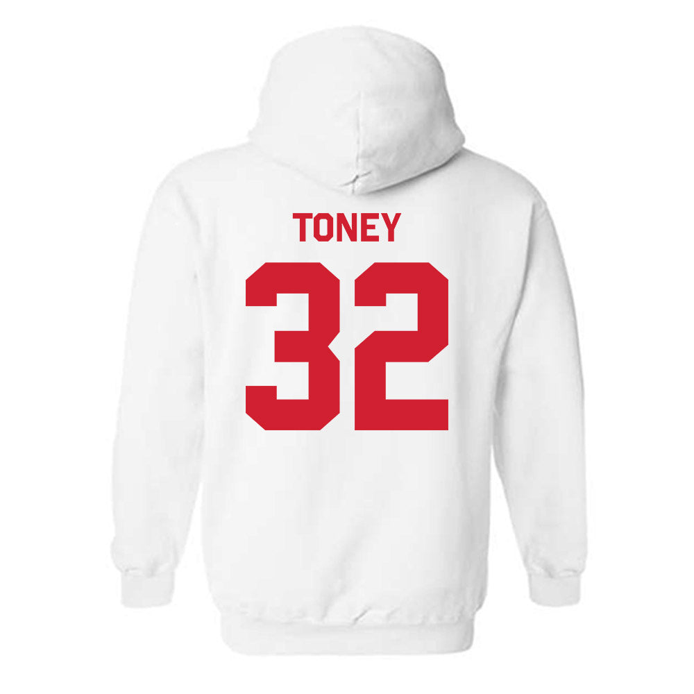 Texas Tech - NCAA Softball : Hailey Toney - Classic Shersey Hooded Sweatshirt-1