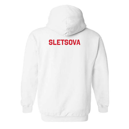 Texas Tech - NCAA Women's Tennis : Polina Sletsova - Classic Shersey Hooded Sweatshirt-1