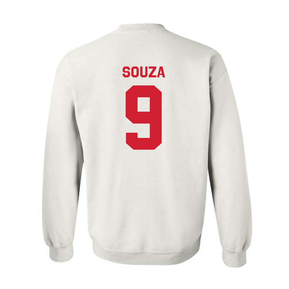 Texas Tech - NCAA Baseball : Jace Souza - Classic Shersey Crewneck Sweatshirt-1