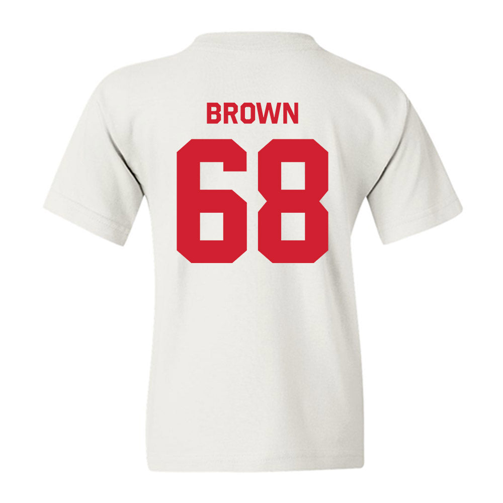 Texas Tech - NCAA Football : Ren Brown - Classic Shersey Youth T-Shirt-1