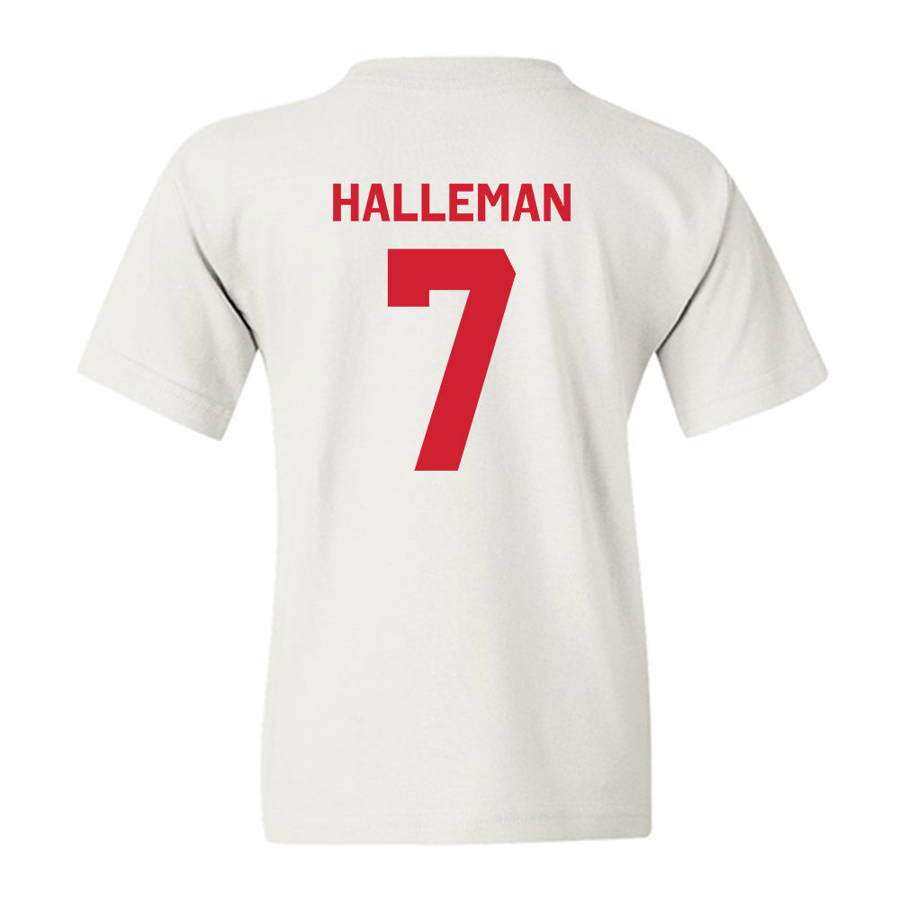 Texas Tech - NCAA Softball : Logan Halleman - Classic Shersey Youth T-Shirt-1