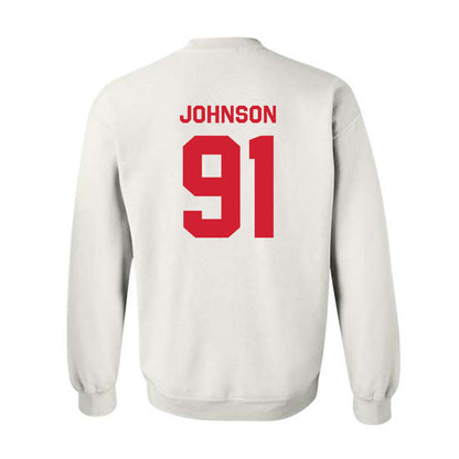 Texas Tech - NCAA Football : Krush Johnson - Classic Shersey Crewneck Sweatshirt-1