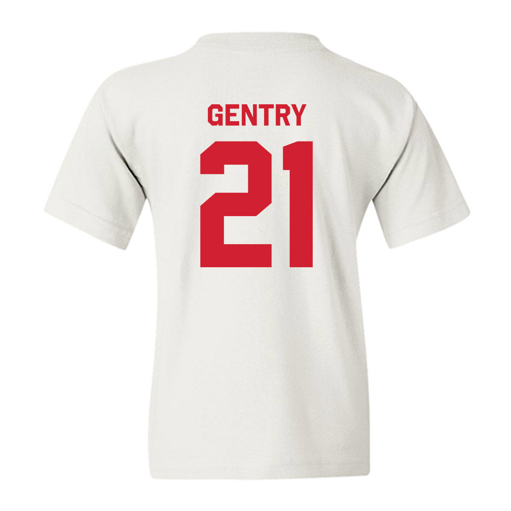 Texas Tech - NCAA Football : Tristian Gentry - Classic Shersey Youth T-Shirt-1